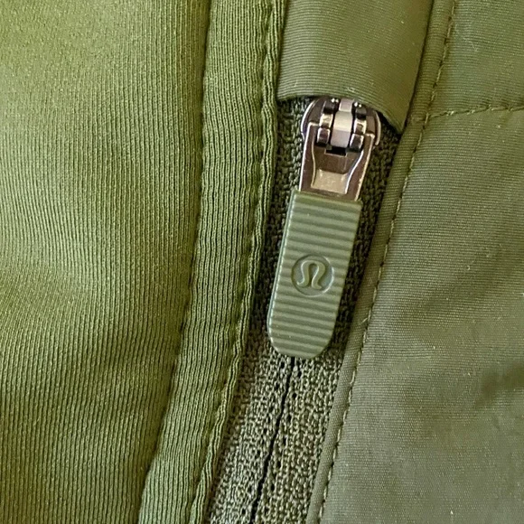 Olive Green Women's Hooded Jacket - Picture 9 of 15